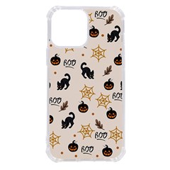 Cat Halloween Pattern Iphone 13 Pro Max Tpu Uv Print Case by Ndabl3x