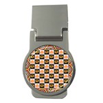 Chess Halloween Pattern Money Clips (Round)  Front