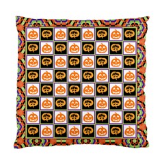 Chess Halloween Pattern Standard Cushion Case (two Sides) by Ndabl3x