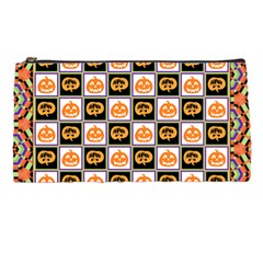 Chess Halloween Pattern Pencil Case by Ndabl3x