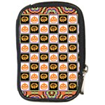 Chess Halloween Pattern Compact Camera Leather Case Front