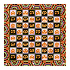 Chess Halloween Pattern Banner And Sign 3  X 3 