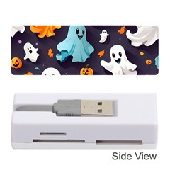 Ghost Pumpkin Scary Memory Card Reader (stick) by Ndabl3x