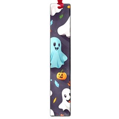 Ghost Pumpkin Scary Large Book Marks by Ndabl3x