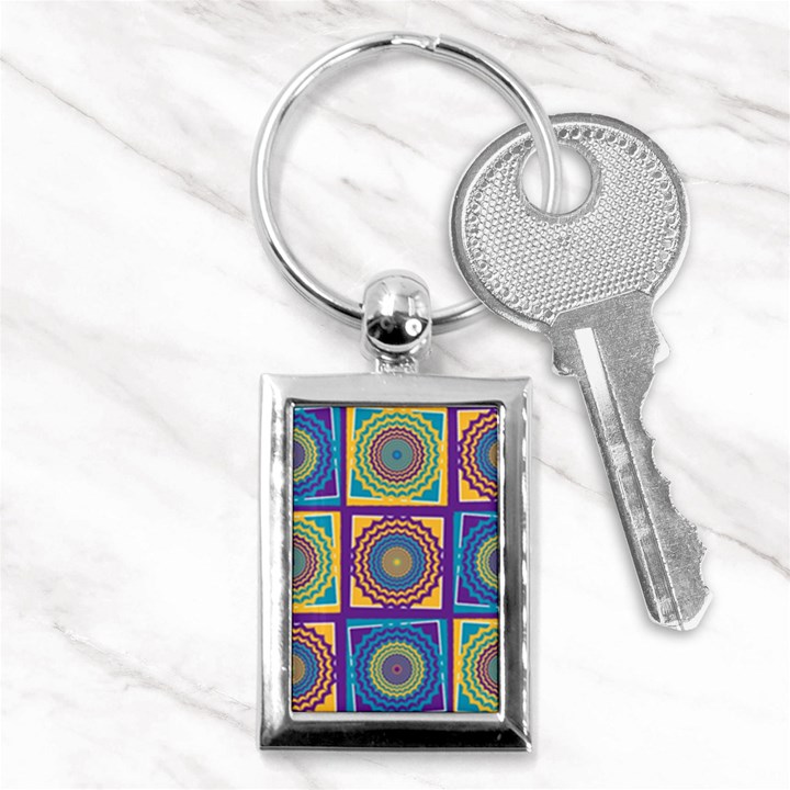 October 31 Halloween Key Chain (Rectangle)