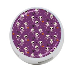 Skull Halloween Pattern 4-port Usb Hub (two Sides) by Ndabl3x