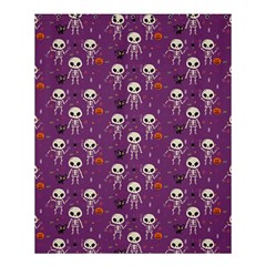 Skull Halloween Pattern Shower Curtain 60  X 72  (medium)  by Ndabl3x