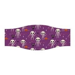 Skull Halloween Pattern Stretchable Headband by Ndabl3x