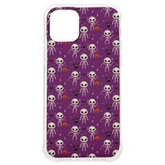 Skull Halloween Pattern Iphone 12/12 Pro Tpu Uv Print Case by Ndabl3x