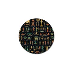 Hieroglyphs Space Golf Ball Marker (4 Pack) by Ndabl3x