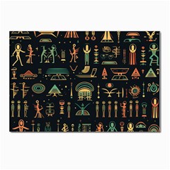 Hieroglyphs Space Postcards 5  X 7  (pkg Of 10) by Ndabl3x