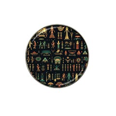 Hieroglyphs Space Hat Clip Ball Marker by Ndabl3x