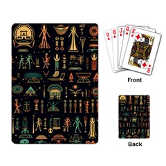 Hieroglyphs Space Playing Cards Single Design (rectangle) by Ndabl3x