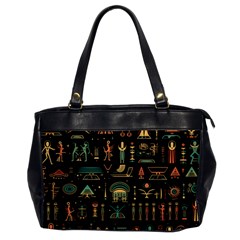 Hieroglyphs Space Oversize Office Handbag