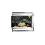 Pumpkin Halloween Italian Charm (9mm) Front