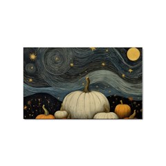 Pumpkin Halloween Sticker (rectangular) by Ndabl3x