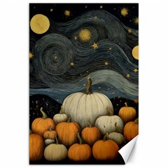 Pumpkin Halloween Canvas 20  X 30  by Ndabl3x