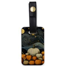 Pumpkin Halloween Luggage Tag (one Side) by Ndabl3x