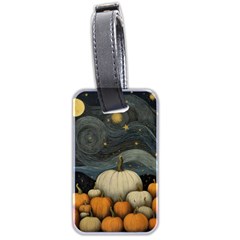 Pumpkin Halloween Luggage Tag (two Sides) by Ndabl3x