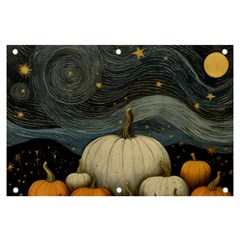 Pumpkin Halloween Banner And Sign 6  X 4  by Ndabl3x