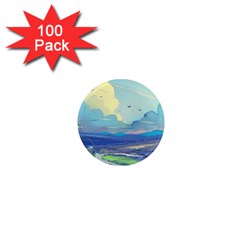 Digital Art Fantasy Landscape 1  Mini Magnets (100 Pack)  by uniart180623