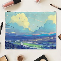 Digital Art Fantasy Landscape Cosmetic Bag (xl) by uniart180623