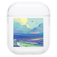 Digital Art Fantasy Landscape Airpods 1/2 Case by uniart180623