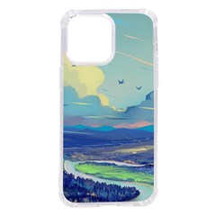 Digital Art Fantasy Landscape Iphone 14 Pro Max Tpu Uv Print Case