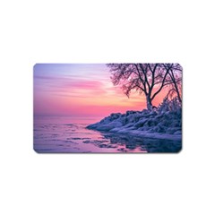 Tree Nature Plant Outdoors Ice Toronto Scenery Snow Magnet (name Card) by uniart180623