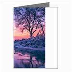 Tree Nature Plant Outdoors Ice Toronto Scenery Snow Greeting Cards (Pkg of 8) Left