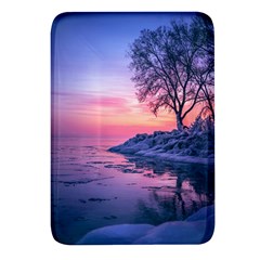 Tree Nature Plant Outdoors Ice Toronto Scenery Snow Rectangular Glass Fridge Magnet (4 Pack) by uniart180623