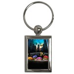 Teenage Mutant Ninja Turtles Leonardo Raphael Michelangelo Donatello Key Chain (Rectangle) Front