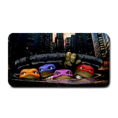 Teenage Mutant Ninja Turtles Leonardo Raphael Michelangelo Donatello Medium Bar Mat by Sarkoni