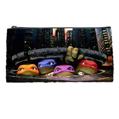 Teenage Mutant Ninja Turtles Leonardo Raphael Michelangelo Donatello Pencil Case by Sarkoni