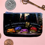 Teenage Mutant Ninja Turtles Leonardo Raphael Michelangelo Donatello Large Coin Purse Front