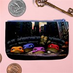 Teenage Mutant Ninja Turtles Leonardo Raphael Michelangelo Donatello Large Coin Purse Back