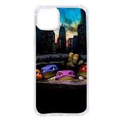 Teenage Mutant Ninja Turtles Leonardo Raphael Michelangelo Donatello Iphone 14 Plus Tpu Uv Print Case by Sarkoni