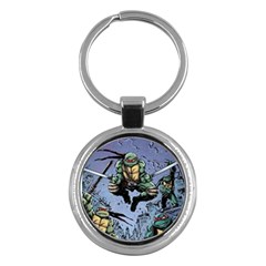 Teenage Mutant Ninja Turtles Comics Key Chain (round) by Sarkoni