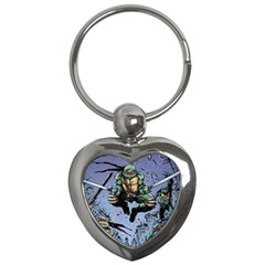 Teenage Mutant Ninja Turtles Comics Key Chain (heart) by Sarkoni