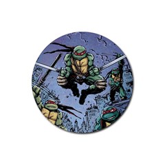 Teenage Mutant Ninja Turtles Comics Rubber Round Coaster (4 Pack)