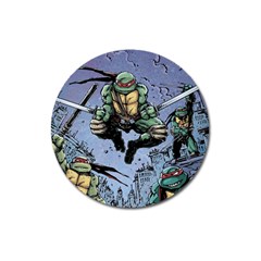 Teenage Mutant Ninja Turtles Comics Magnet 3  (round) by Sarkoni