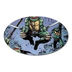 Teenage Mutant Ninja Turtles Comics Oval Magnet Front