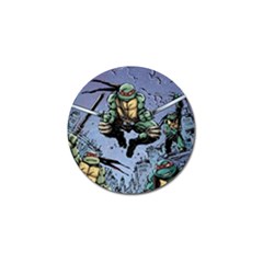 Teenage Mutant Ninja Turtles Comics Golf Ball Marker by Sarkoni