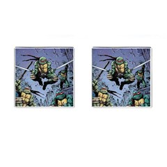 Teenage Mutant Ninja Turtles Comics Cufflinks (square) by Sarkoni