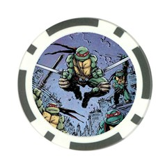 Teenage Mutant Ninja Turtles Comics Poker Chip Card Guard by Sarkoni