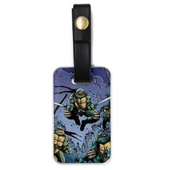 Teenage Mutant Ninja Turtles Comics Luggage Tag (one Side) by Sarkoni