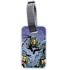 Teenage Mutant Ninja Turtles Comics Luggage Tag (two Sides) by Sarkoni