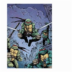 Teenage Mutant Ninja Turtles Comics Small Garden Flag (two Sides) by Sarkoni