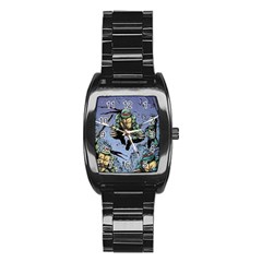 Teenage Mutant Ninja Turtles Comics Stainless Steel Barrel Watch by Sarkoni