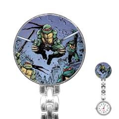 Teenage Mutant Ninja Turtles Comics Stainless Steel Nurses Watch by Sarkoni